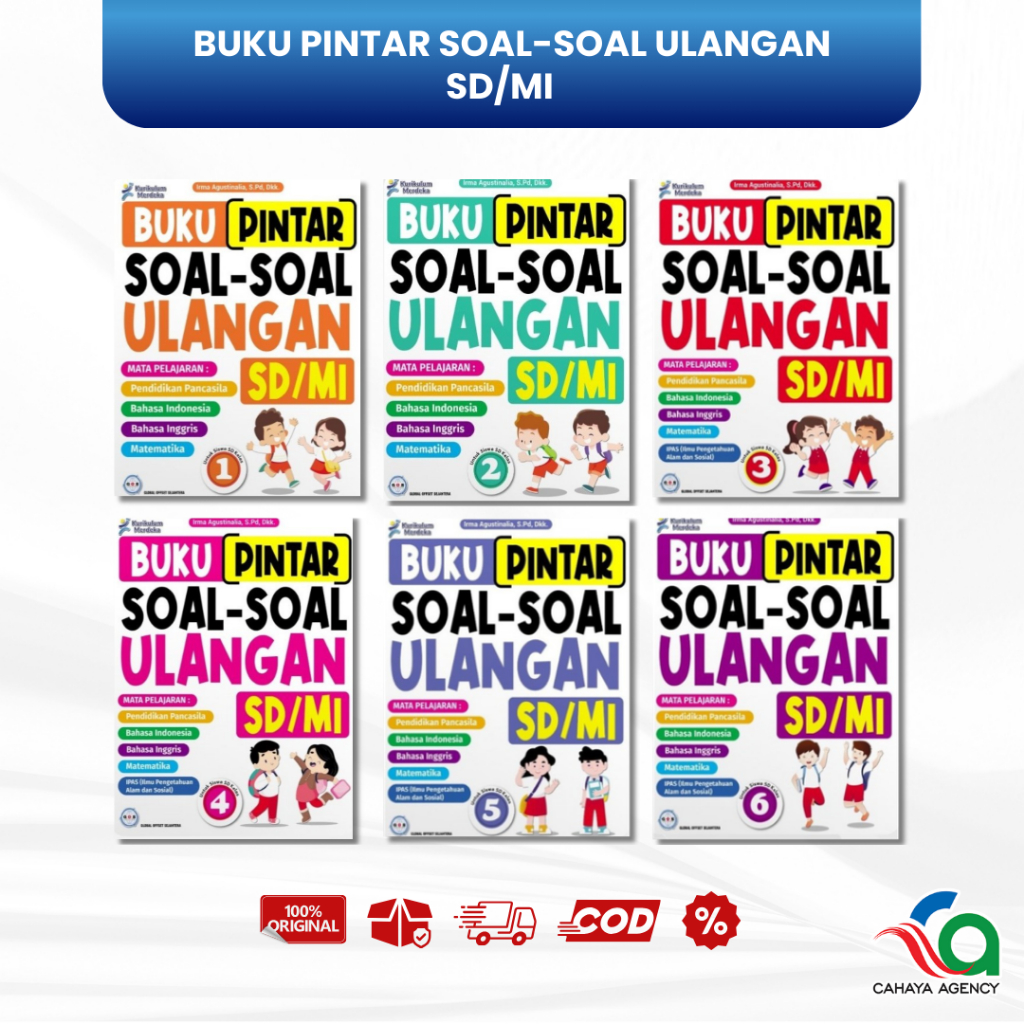 BUKU PINTAR SOAL-SOAL ULANGAN SD/MI KELAS 1-6