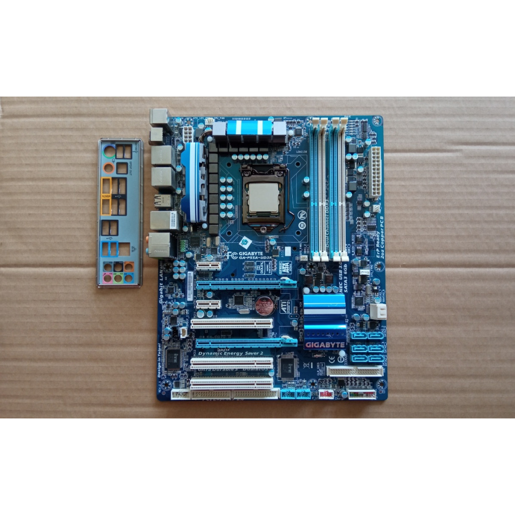 MOBO Mainboard Motherboard Gaming GIGABYTE GA-P55A-UD3R LGA 1156 H55 H55M P55 P55M 4-slot RAM USB 3.