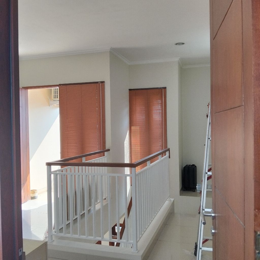 tirai krey aluminium jendela rumah / kantor custom