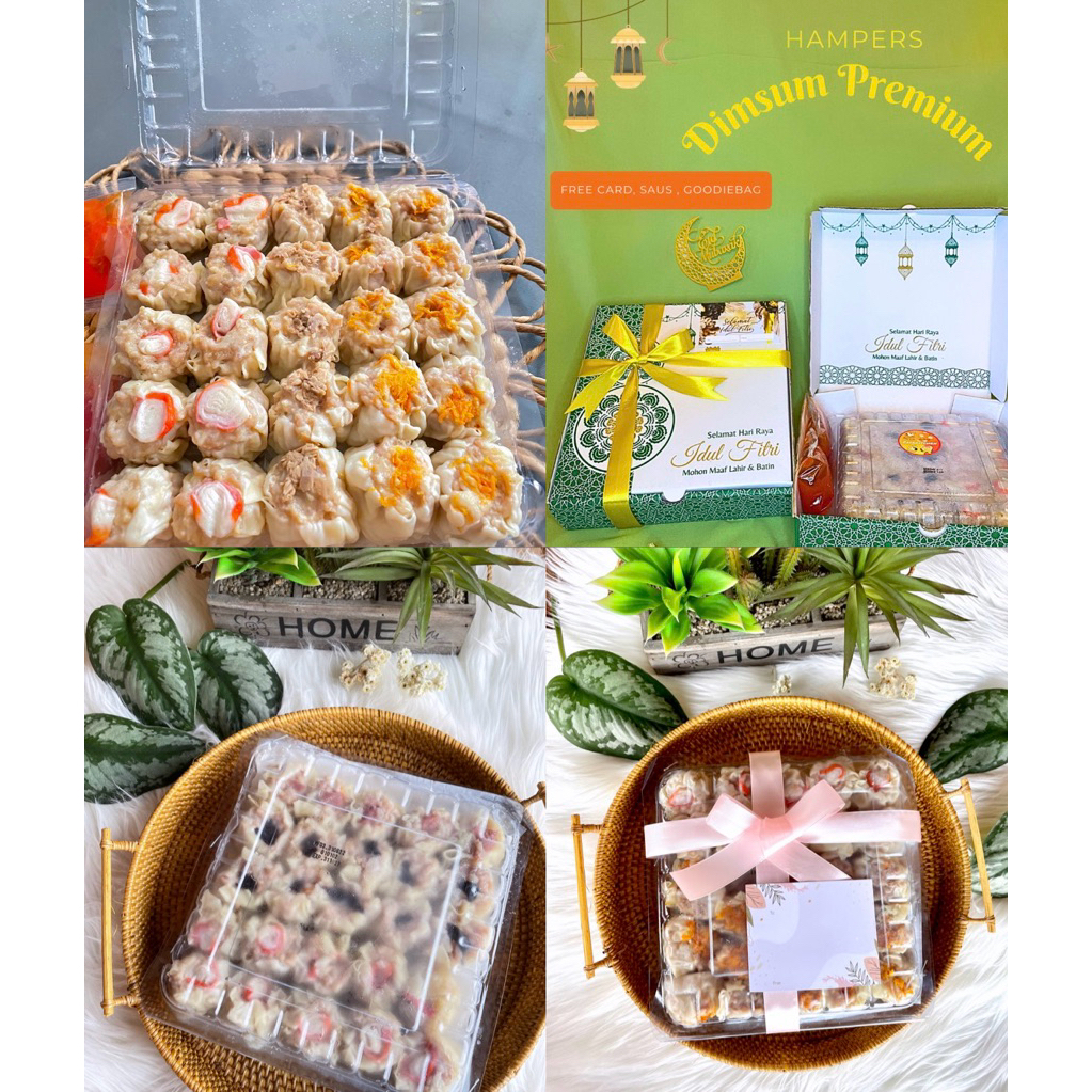 50pcs DIMSUM PREMIUM MATANG/FROZEN BOX/ HAMPERS LEBARAN DIMSUM PREMIUM