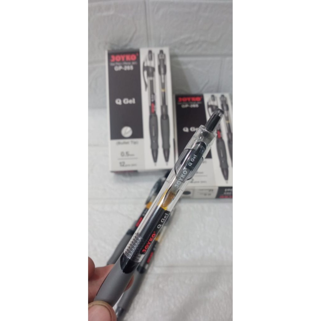 Pulpen Joyko Gel/ Pulpen Joyko Q-Gel/ Bolpen Gel/ Pulpen Joyko jel/ Pulpen Joyko Gel 0.5