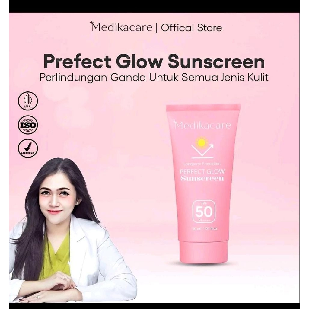 (BARU) MEDIKACARE PERFECT GLOW SUNSCREEN
