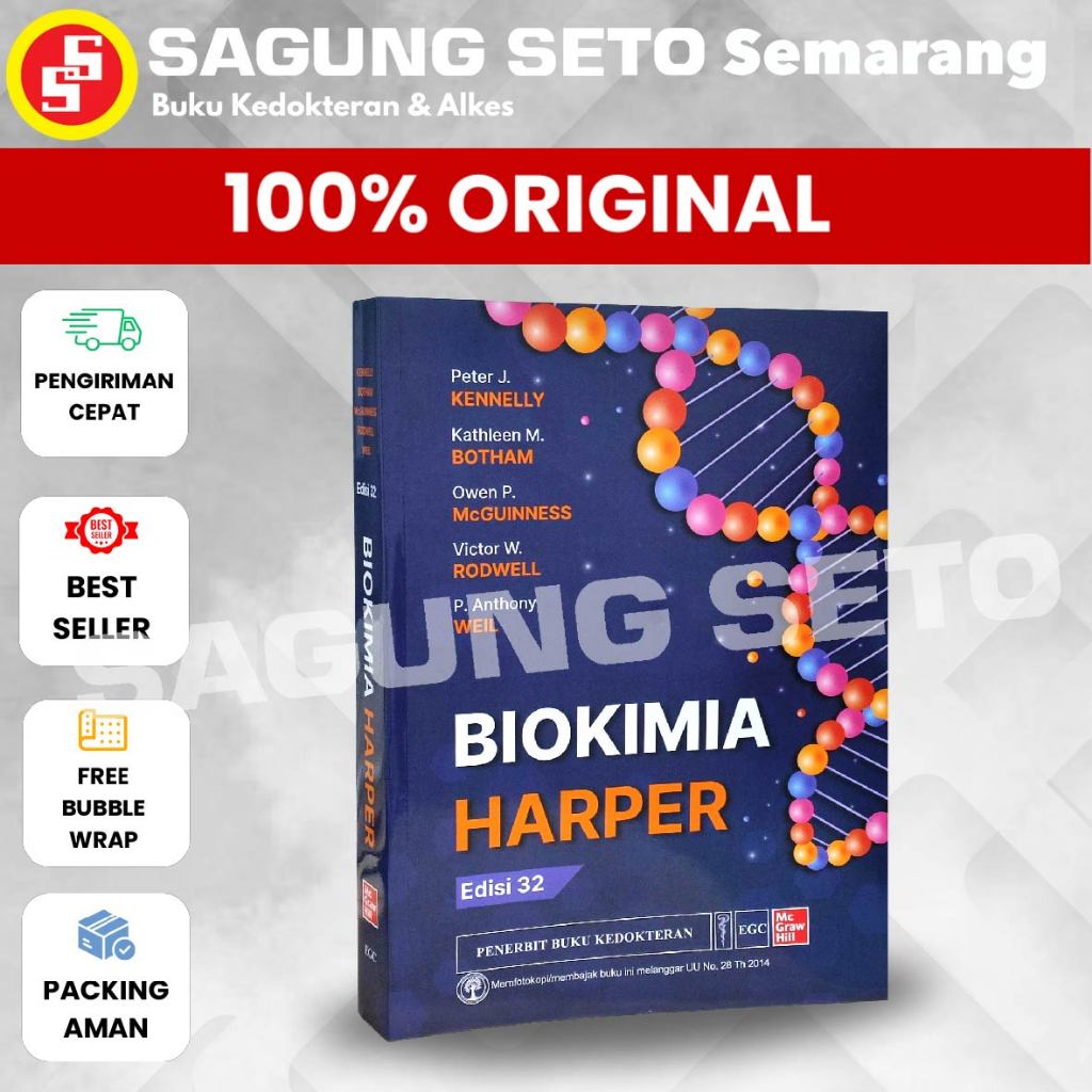 BUKU BIOKIMIA HARPER EDISI  32 - PETER J. KENNELLY