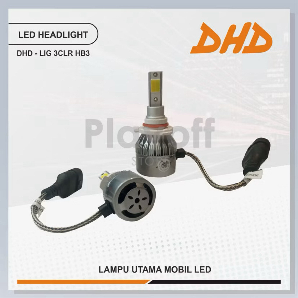 Lampu Mobil DHD Headlight LED DHD HB3 3 WARNA