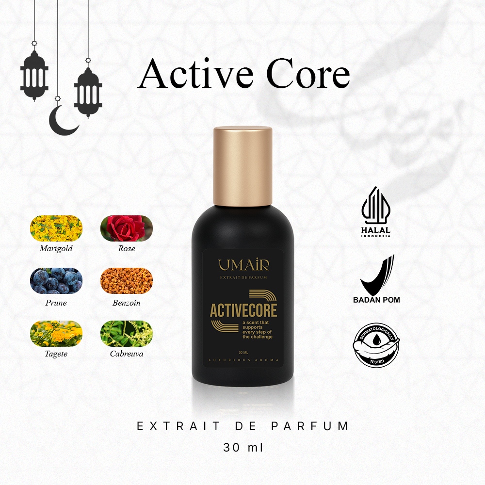 UMAIR - ACTIVECORE Extrait De Parfum Aroma Sporty