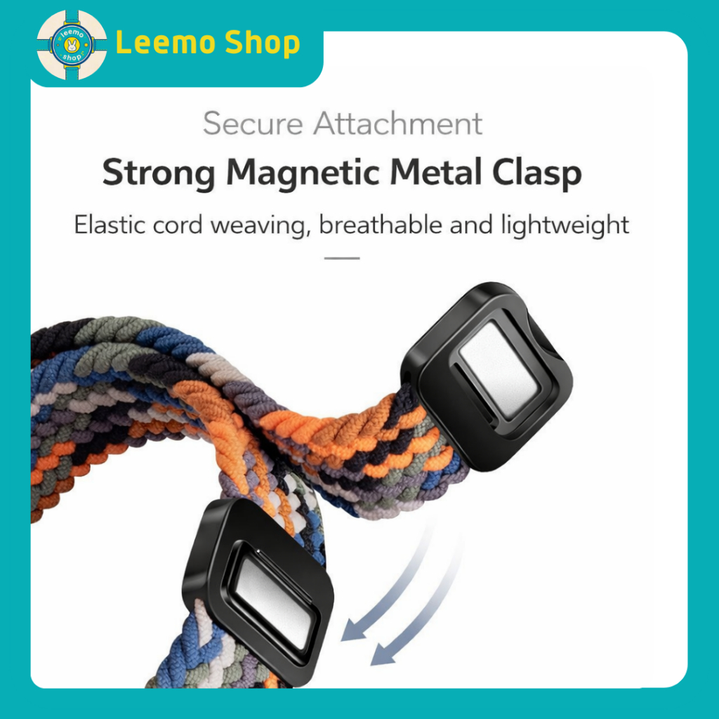 Terbaru Strap Nilon Smartwatch Garmin Lily 2 Magnetic Tali Jam Tangan jam tangan wanita Nilon Garmin