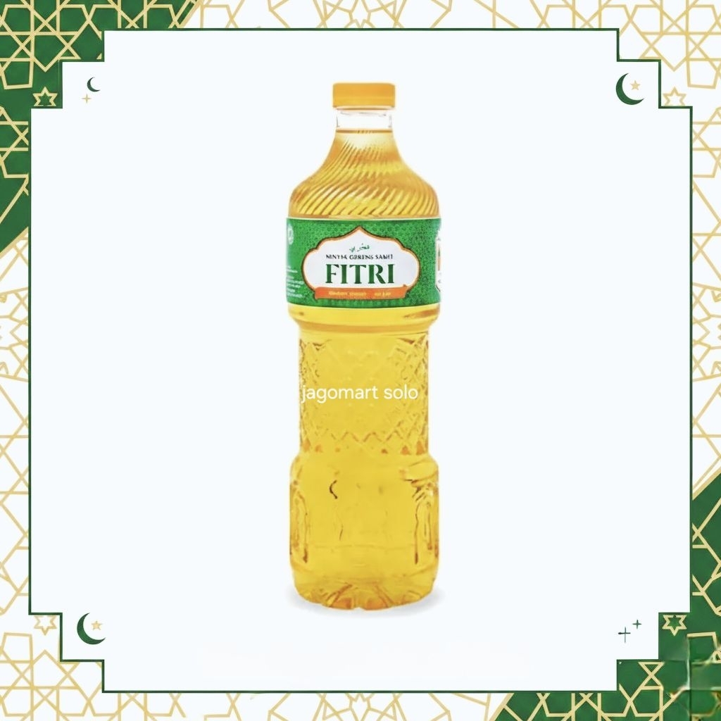 Fitri krat  @ 800 ml 1 krat  (12botol) minyak goreng botol