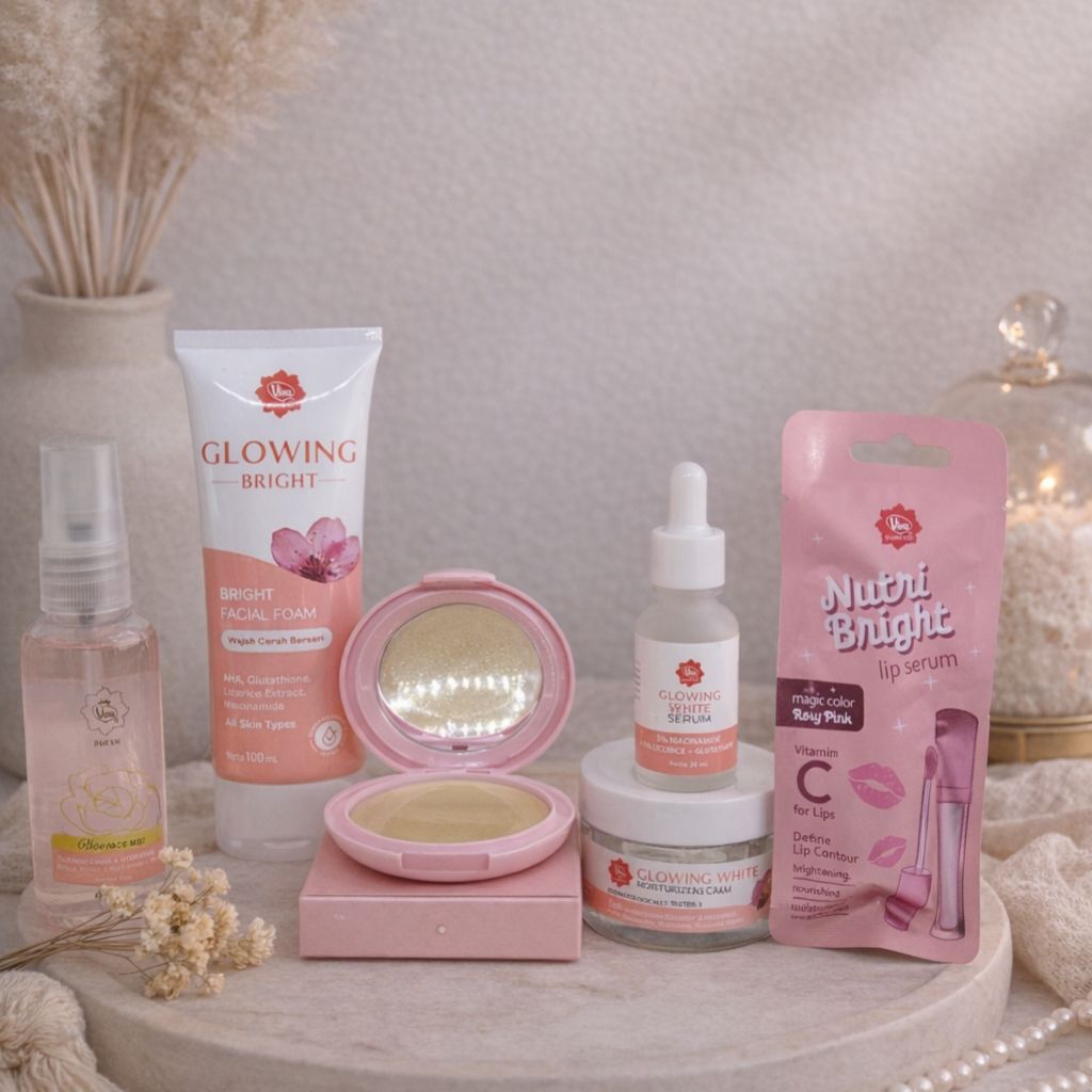 Viva Paket Skincare Mencerahkan Lengkap + Make Up