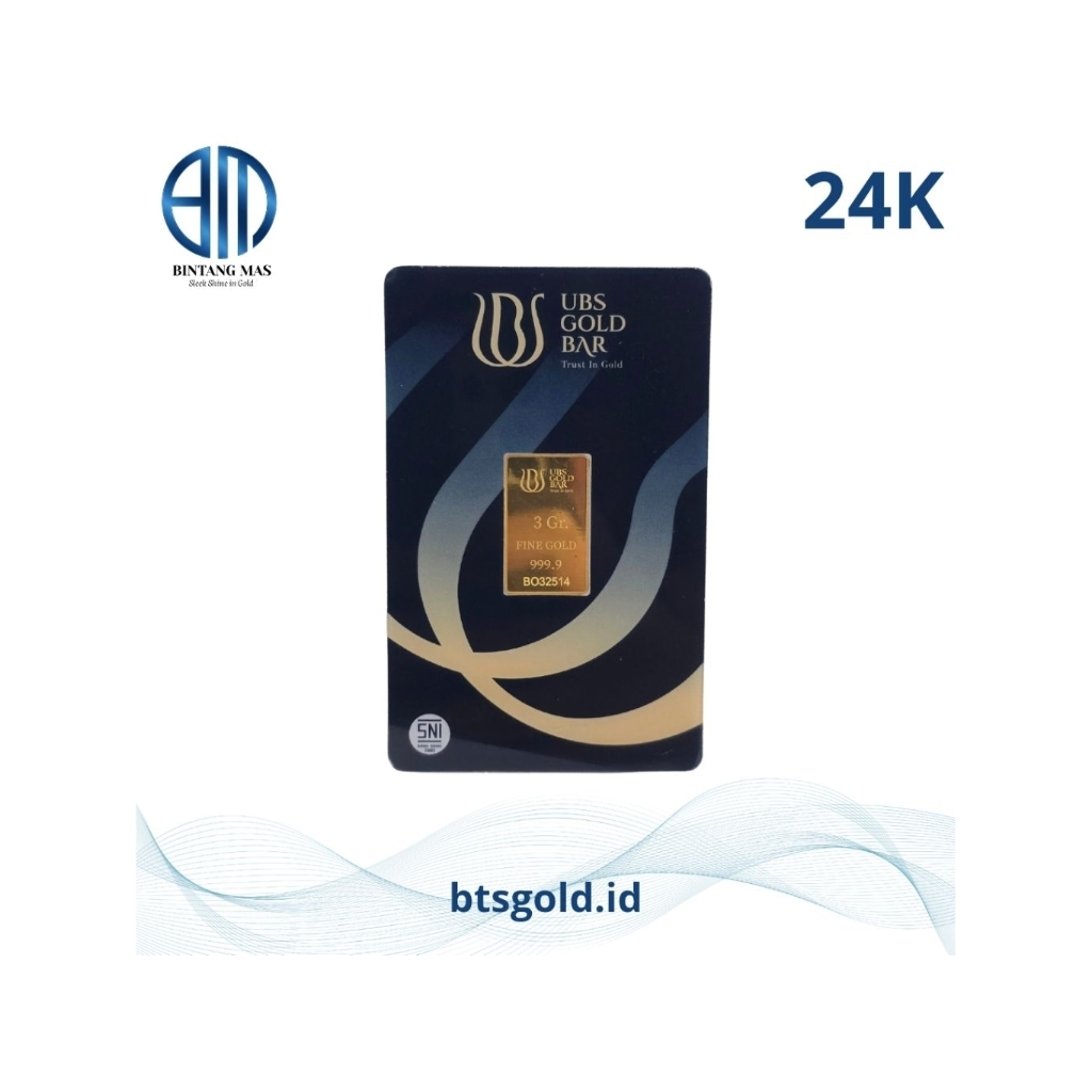 Logam Mulia UBS 3 Gram | 24K
