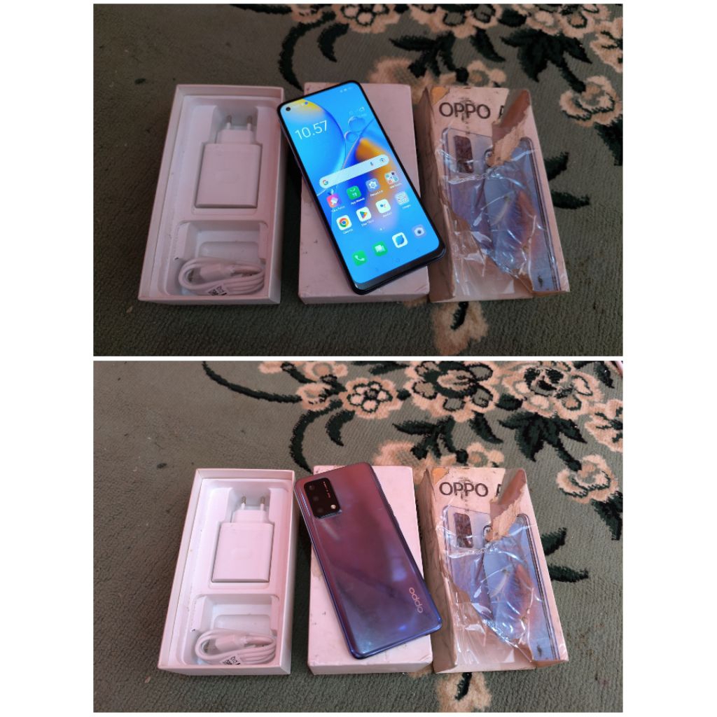 HP SECOND OPPO A74 RAM 6+6/128GB FULLSET