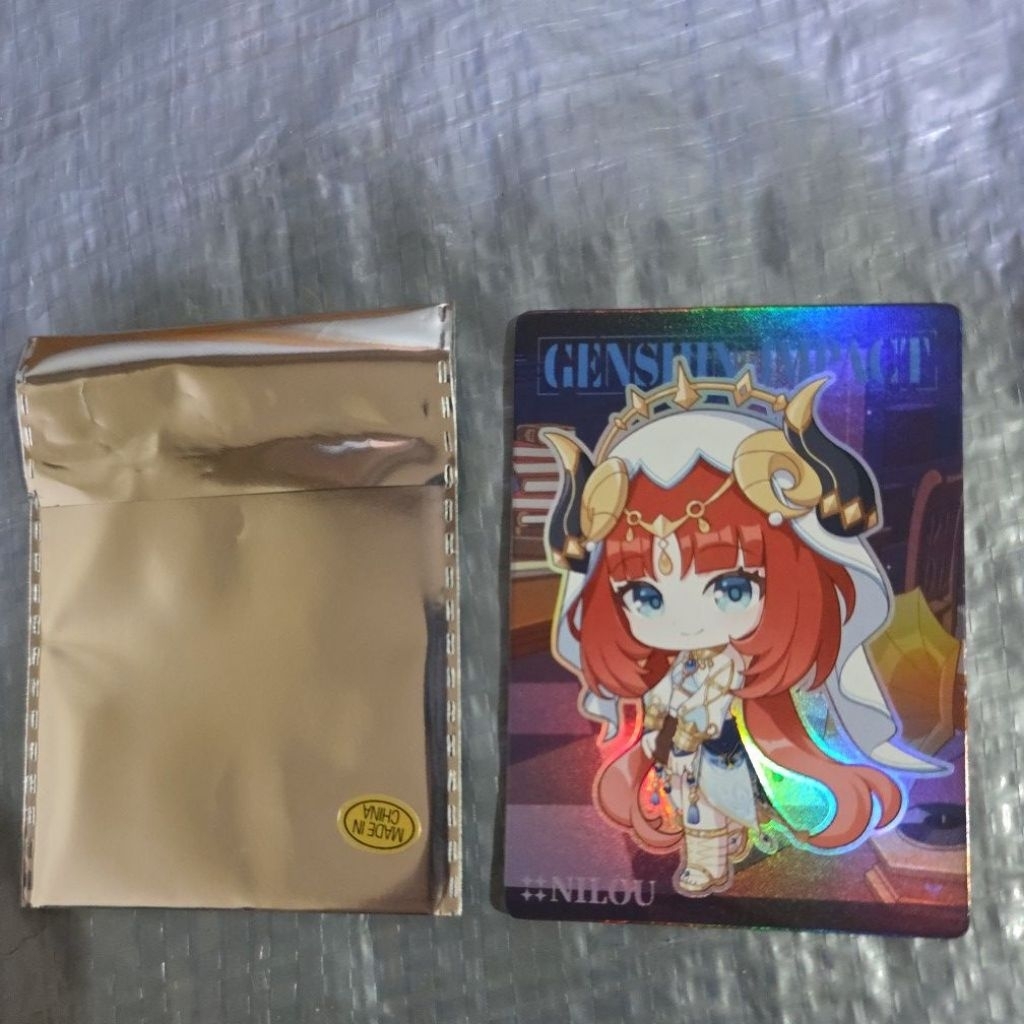Nilou Genshin Impact Photocard PC Cafe