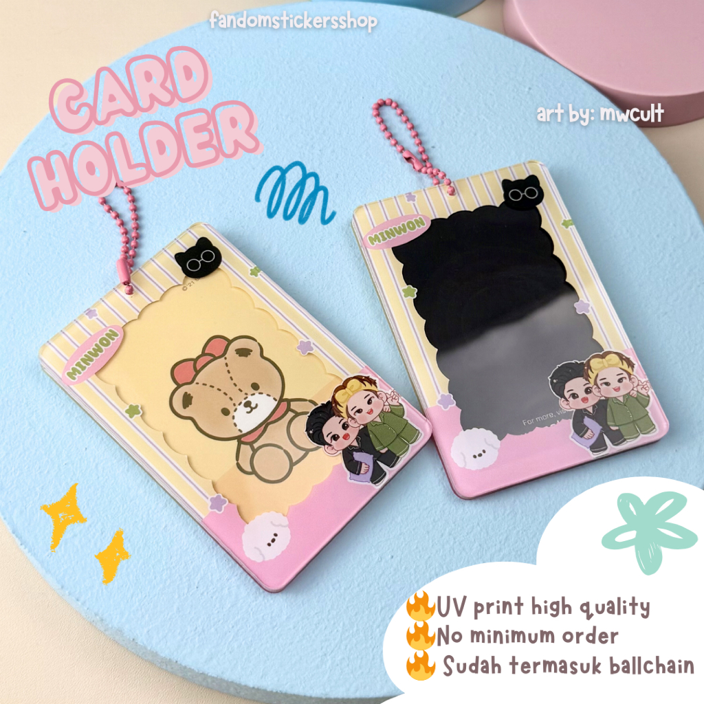 Custom Acrylic Photocard Holder PC Holder || Acrylic Photocard || High Quality
