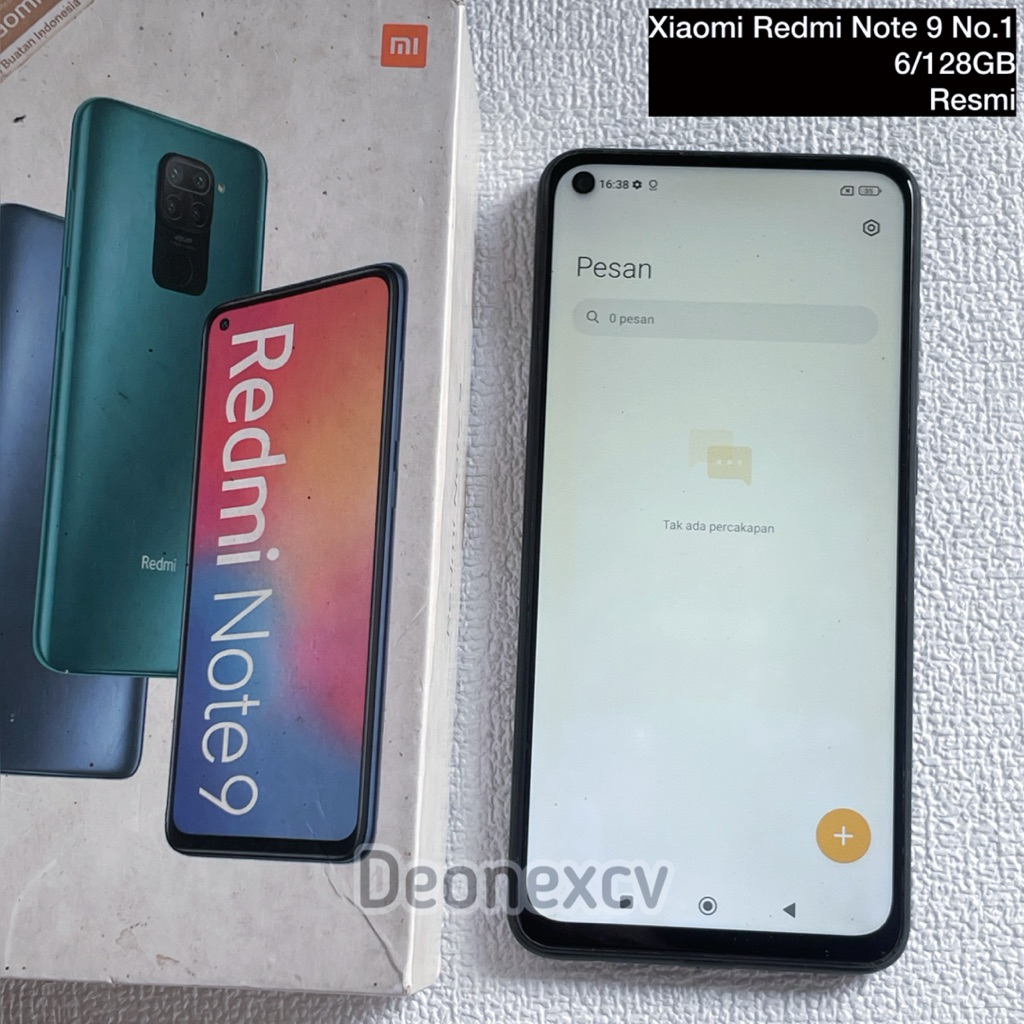 Xiaomi Redmi Note 9 Resmi