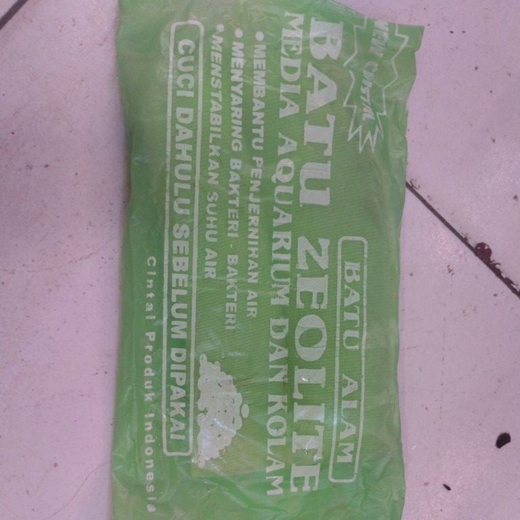 BATU ZEOLITE MEDIA AKUARIUM