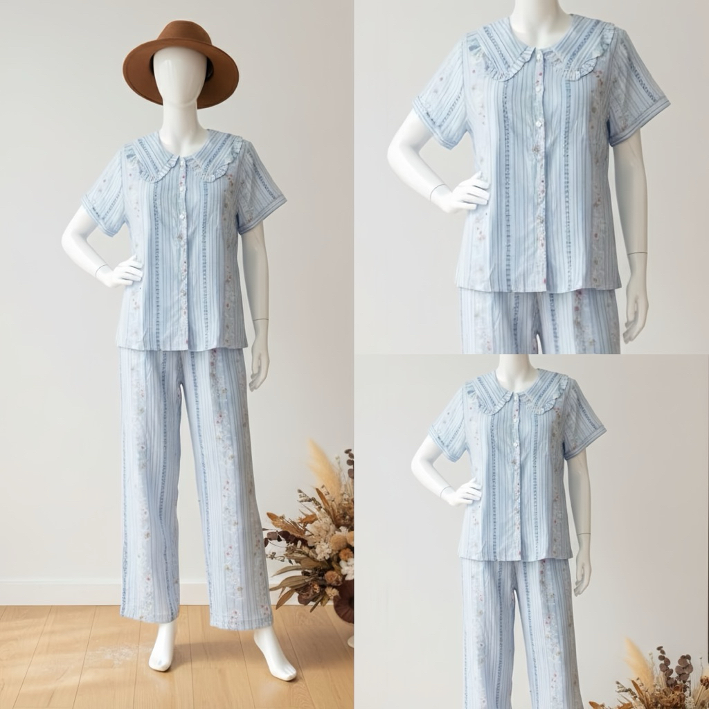 Baju Lalok - Stelan ABG Rayon Sielie | Baju Tidur Sielie