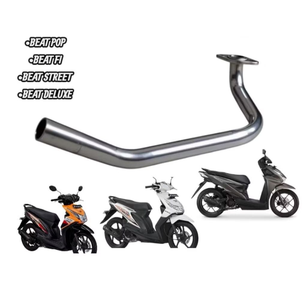 leher knalpot inlet 26 monel all matic beat vario mio secopy