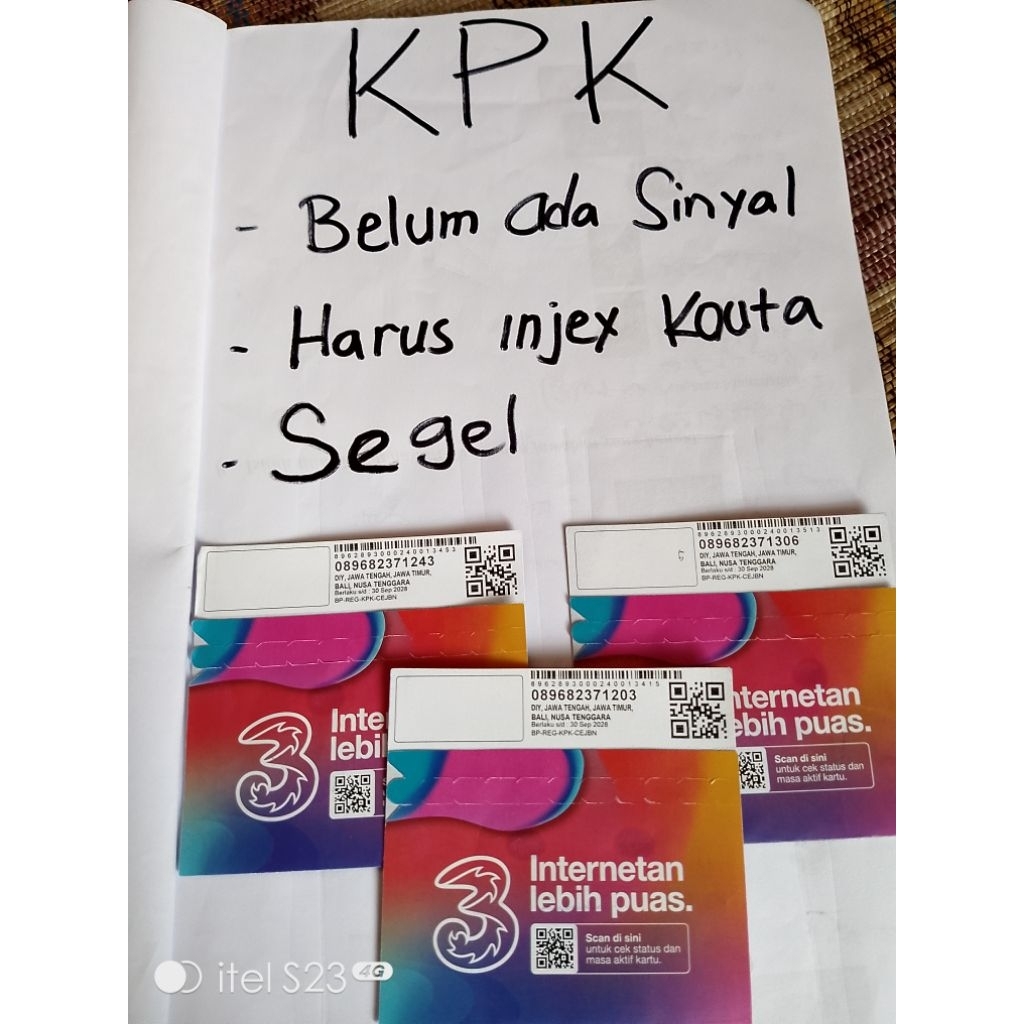 perdana kosong tri / KPK
