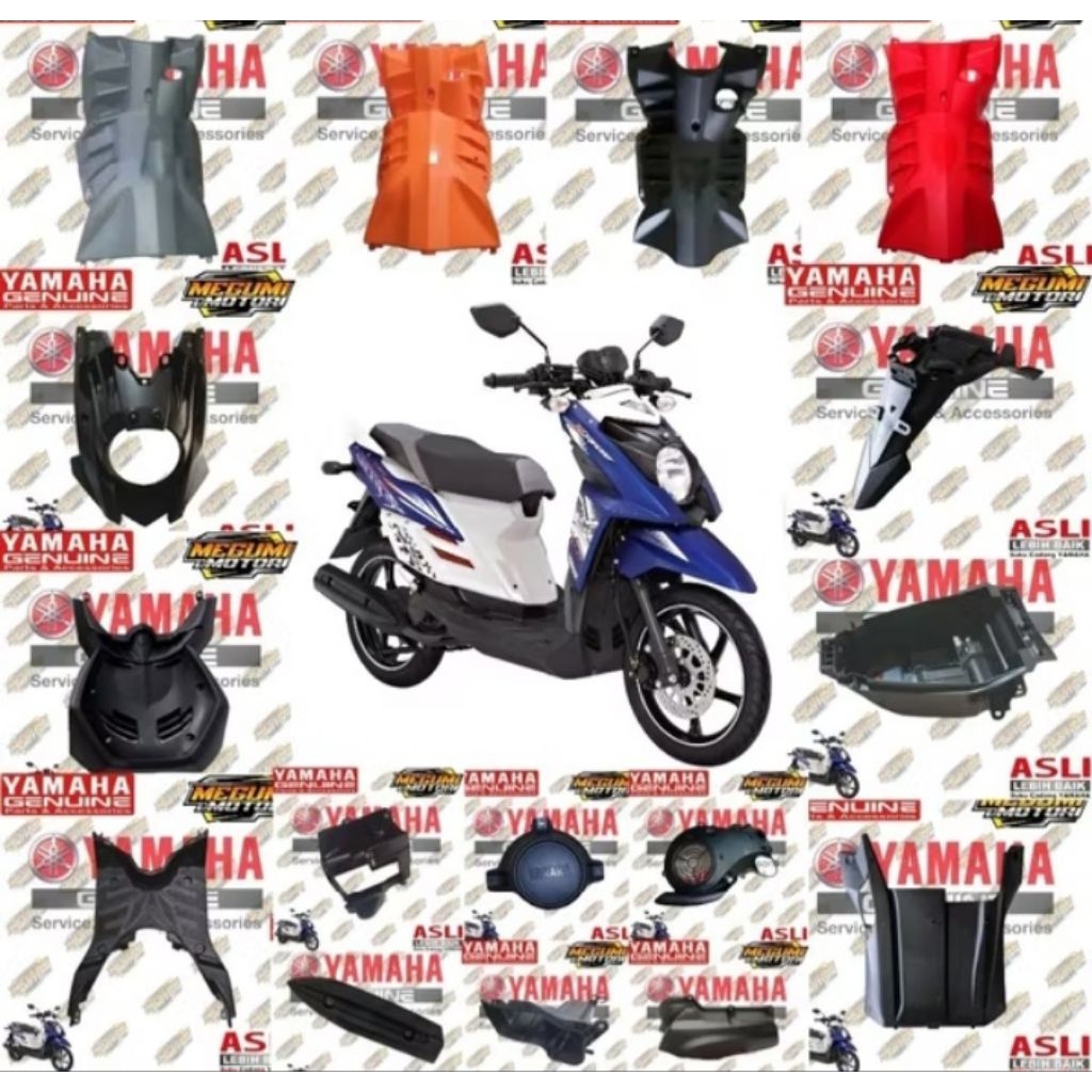 COVER BODY KASAR X RIDE 115 ORIGINAL