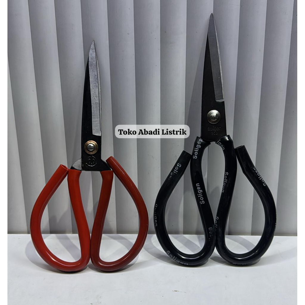 Gunting Kulit SOLIGEN Gunting Kain Kertas Karet Gunting Serba Guna SOLIGEN