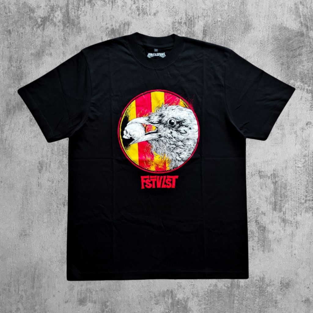 T-Shirt  FSTVLST - LIVE AT HELLPRINT UNITED DAY 9 (Likeblackmerch)