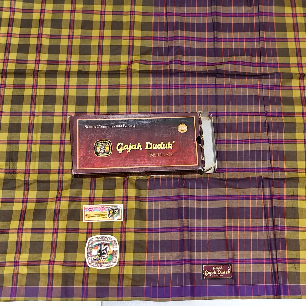 sarung gajah duduk varian 7000 benang sarung jadul (bukan sarung pl preloved)