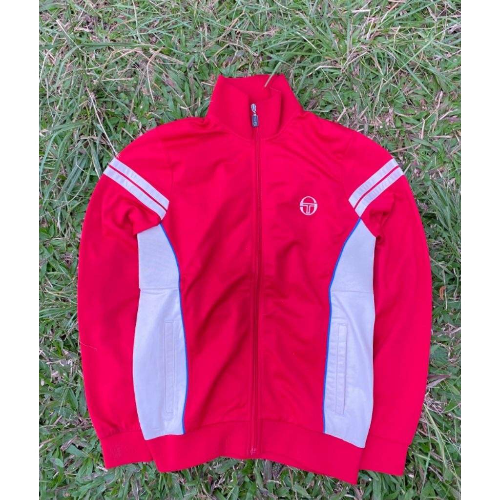 Tracktop Jaket Sergio Tacchini Fjord Red 100% ORIGINAL