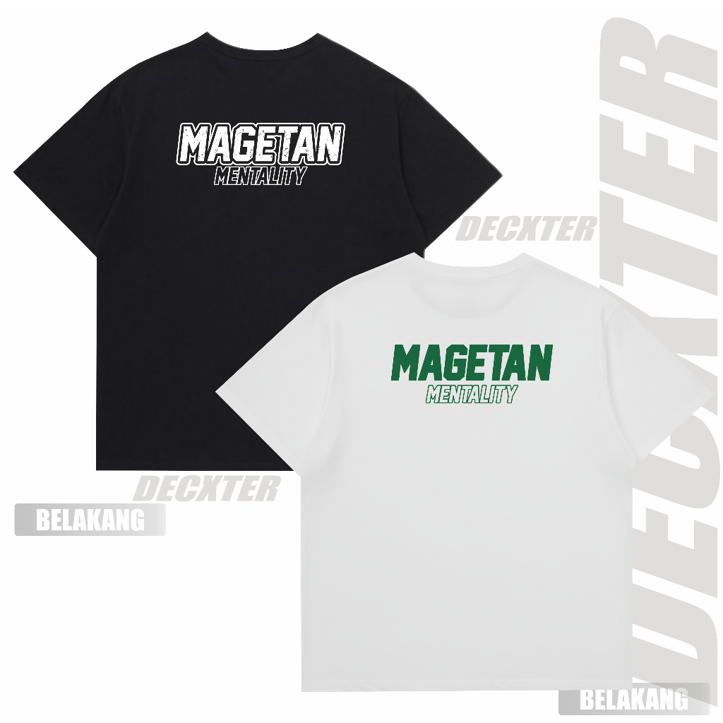 Kaos Magetan Pride Tshirt Kota Magetan Mentality