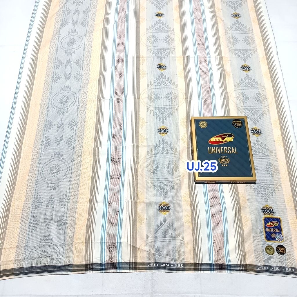 Sarung Atlas Jacquard Universal Idaman Songket Timbul NEW