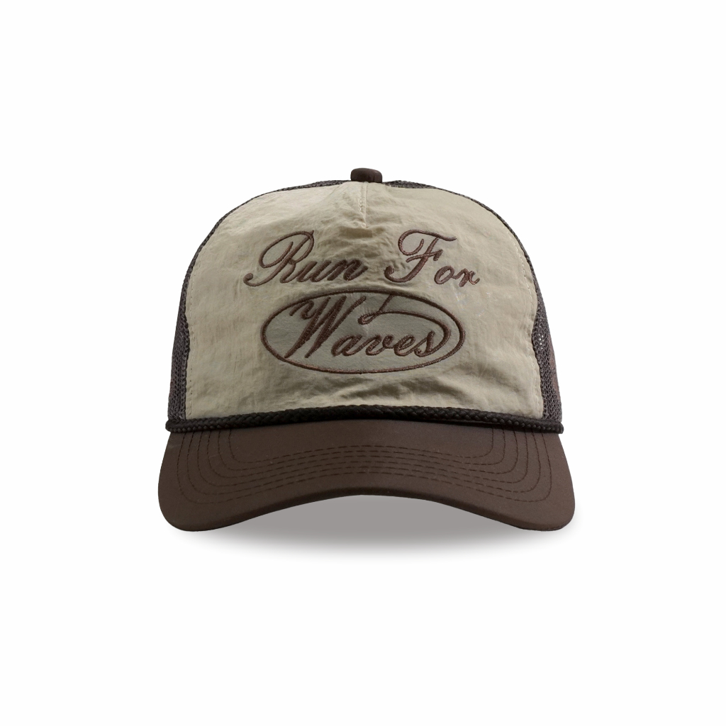 Waveblast Hat Trucker - Fors Brown