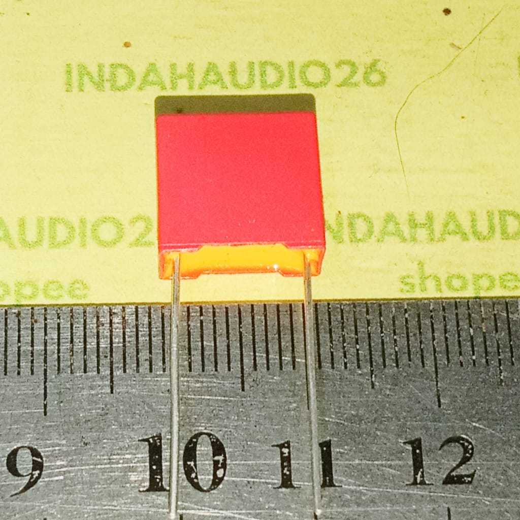 473J250  10mm 473j  250v MKM MERAH 47nf  47n capasitor kapasitor capacitor 47 n 250v mkp 473  mkt mk