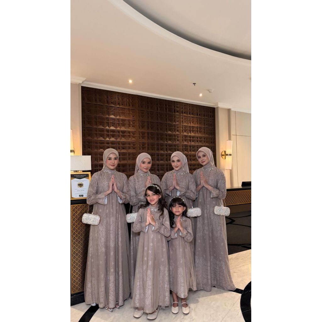 JEEHAN SIGNATURE DRESS KALEELA ORI 100%