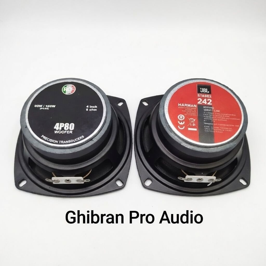 SPEAKER KOMPONEN 4 INCH JBL DAN RCF ORIGINAL GRADE A