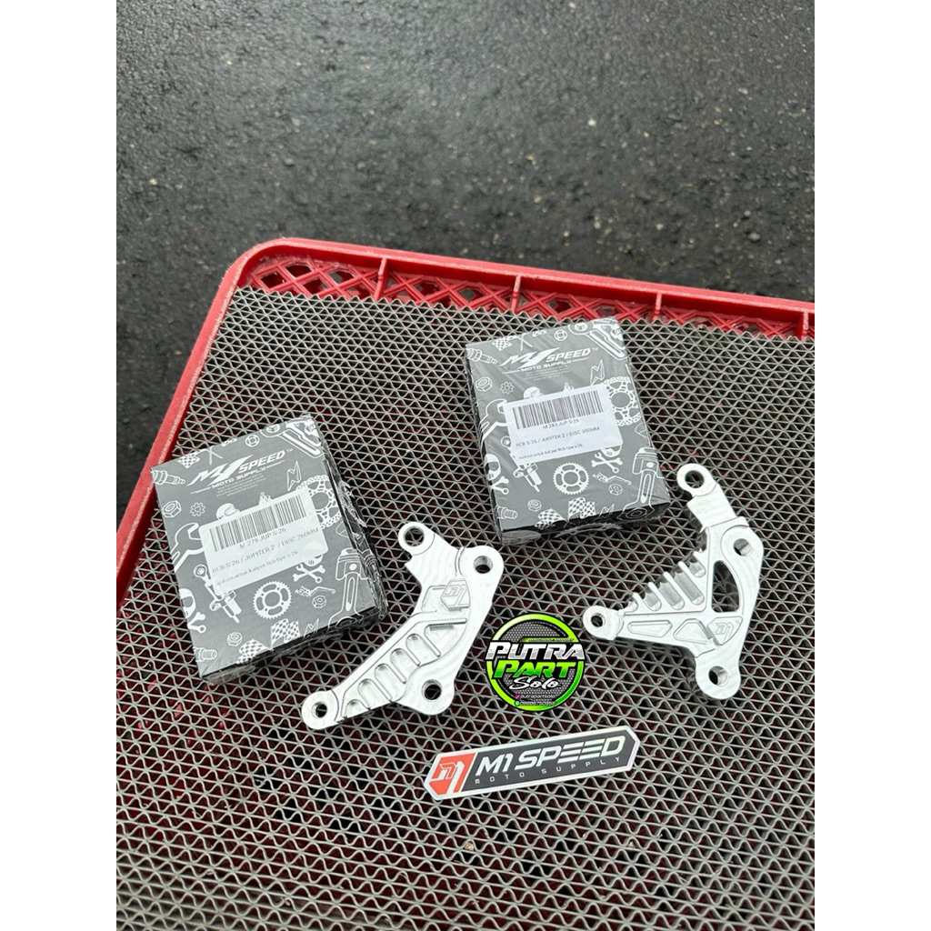Breket kaliper rcb s26 pnp jupiter z fizr disc 260mm / 300mm cnc m1 speed breket kaliper rcb S26 pnp