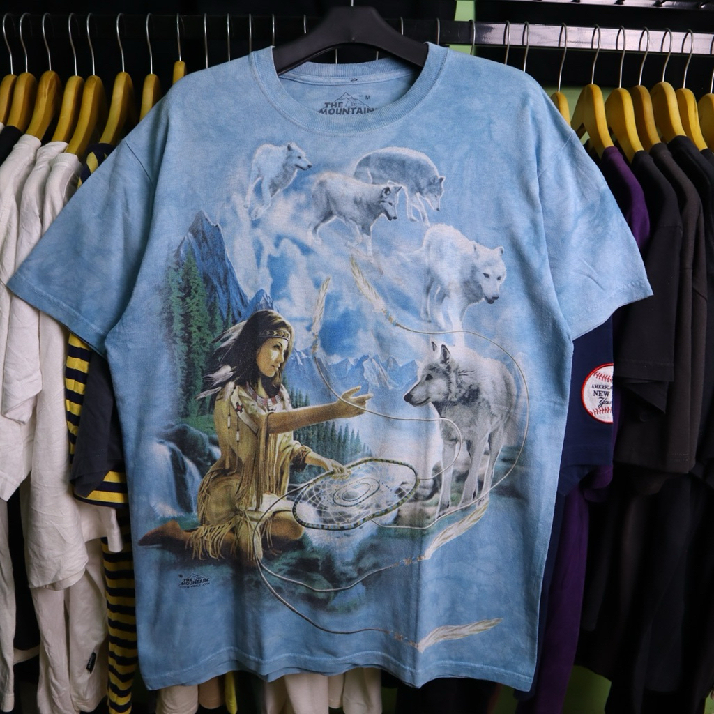 Kaos Vintage The Mountain Dream Catcher & Wolf