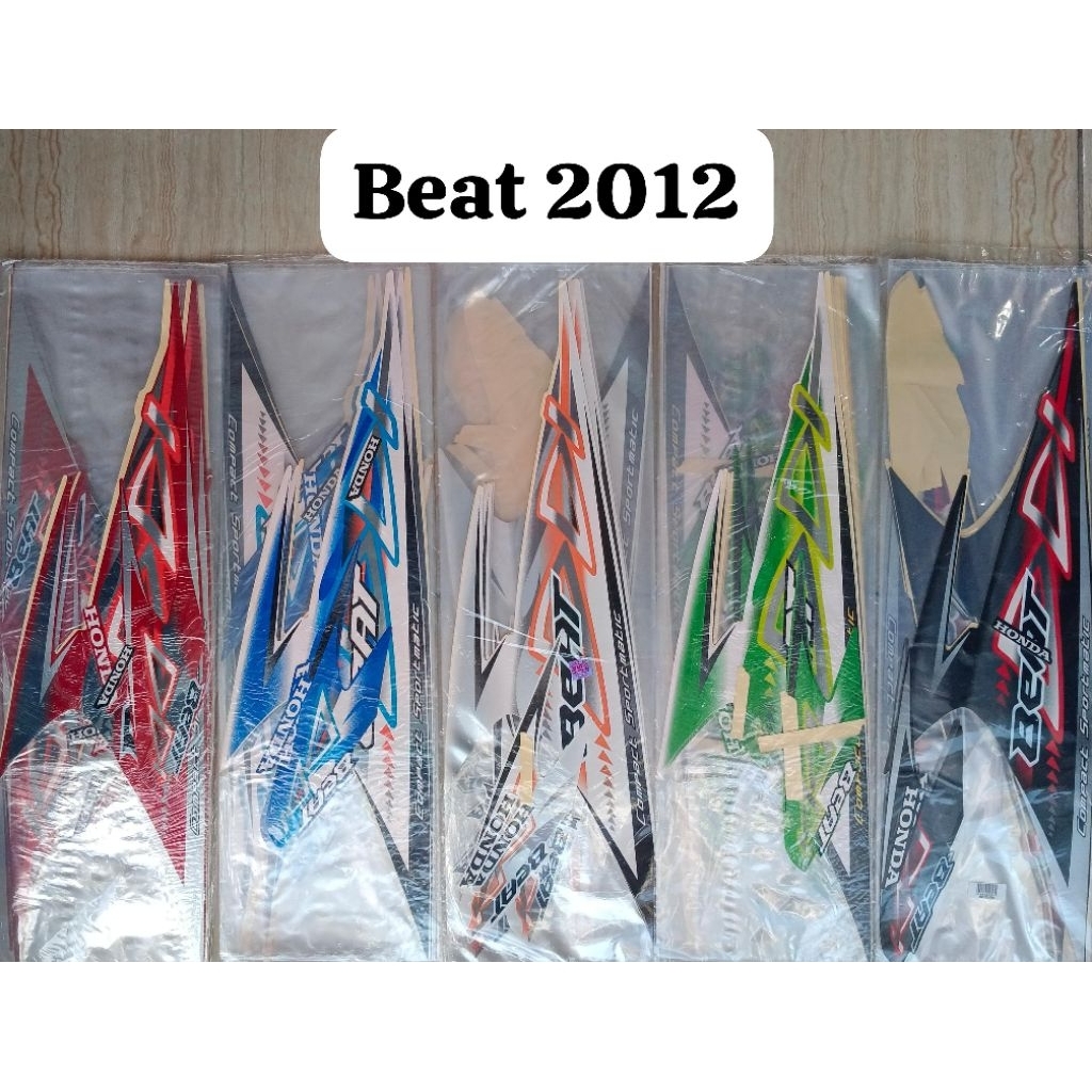 striping standar honda beat 2012 karbu original