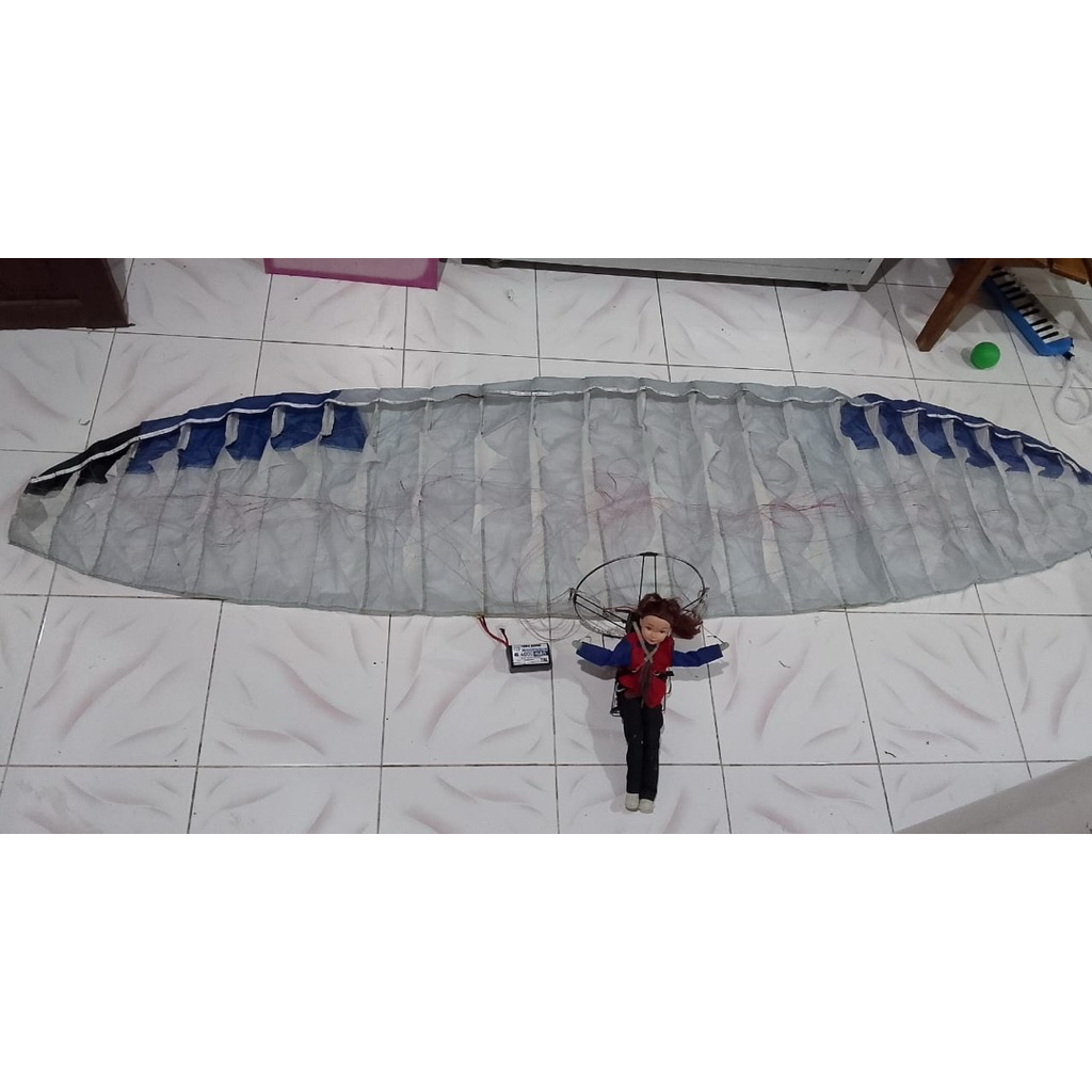 rc paramotor handmade 2,5 meter