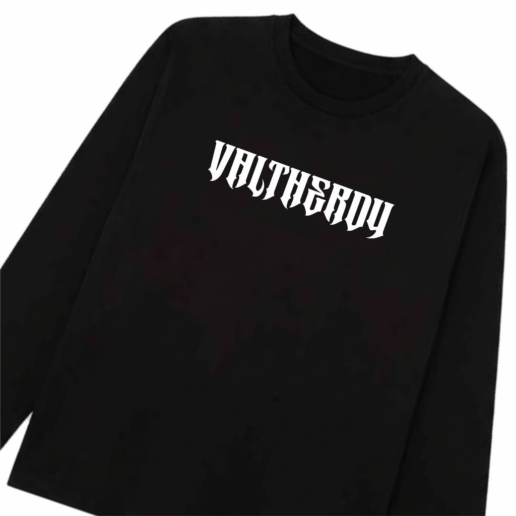 valtherdy | Kaos metal lengan panjang Bahan COTTON COMBED 24s premium Keren KUALITAS DISTRO