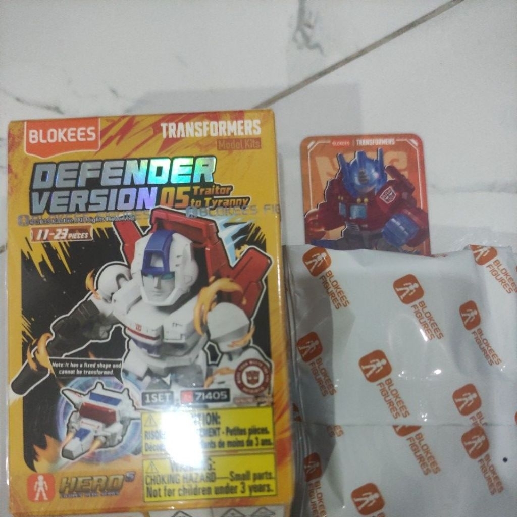 Blokees Brilliant Optimus Prime