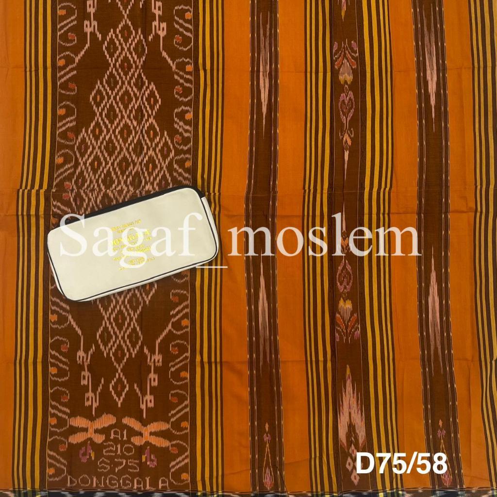 Sarung DONGGAL S75 // ORI Sarung Donggala S75 /// Sarung Donggala Mewah Terjangkau