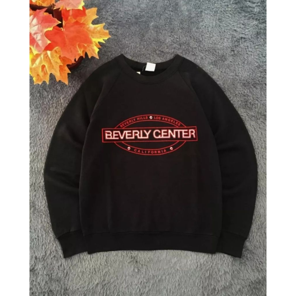 Link Cekout Sweatshirt Crewneck Fruit of the loom Vintage Hitam Original.