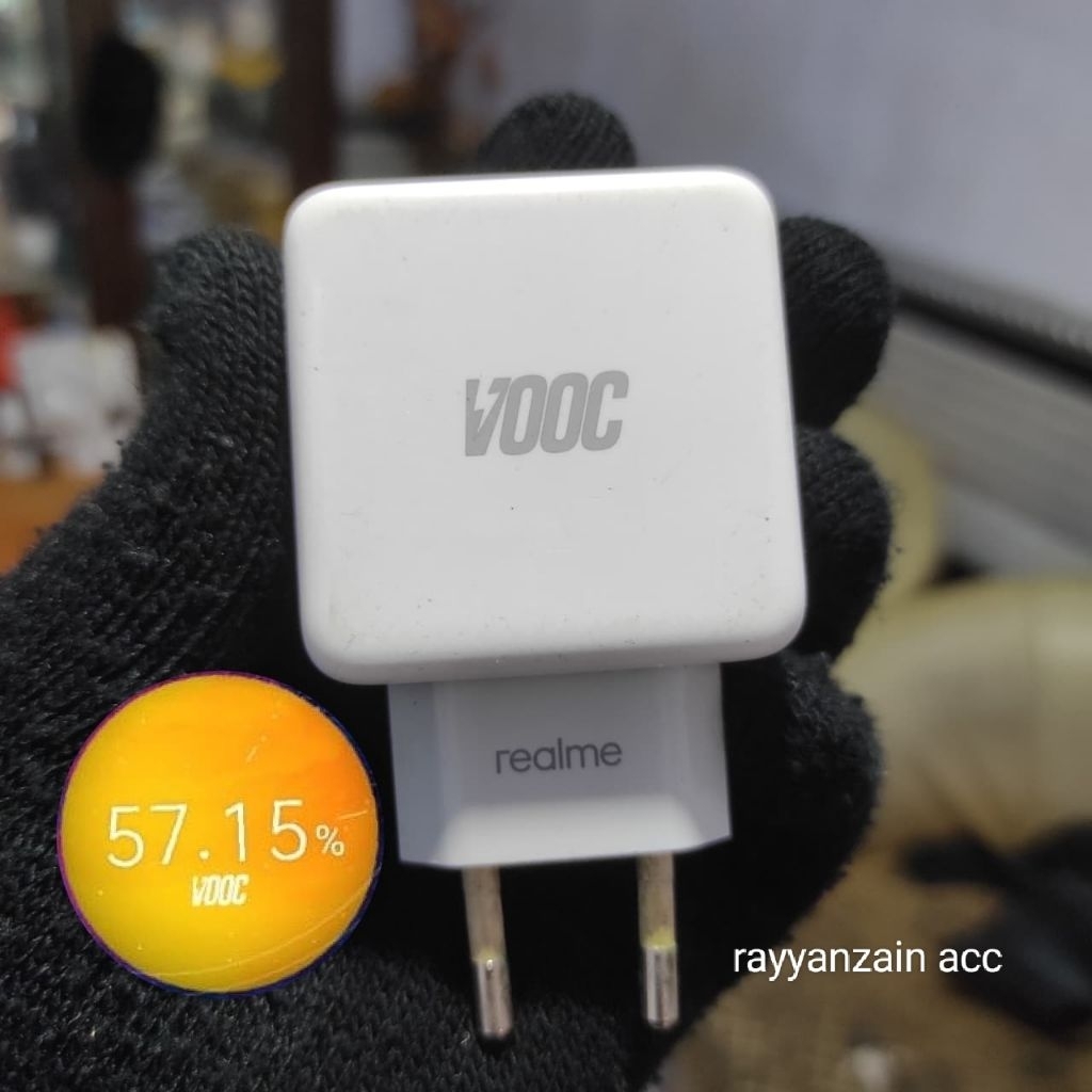 Adaptor Realme 5 Pro | x | xt | 3 Pro | vooc 20 watt original copotan hp ( second ) TANPA KABEL DATA
