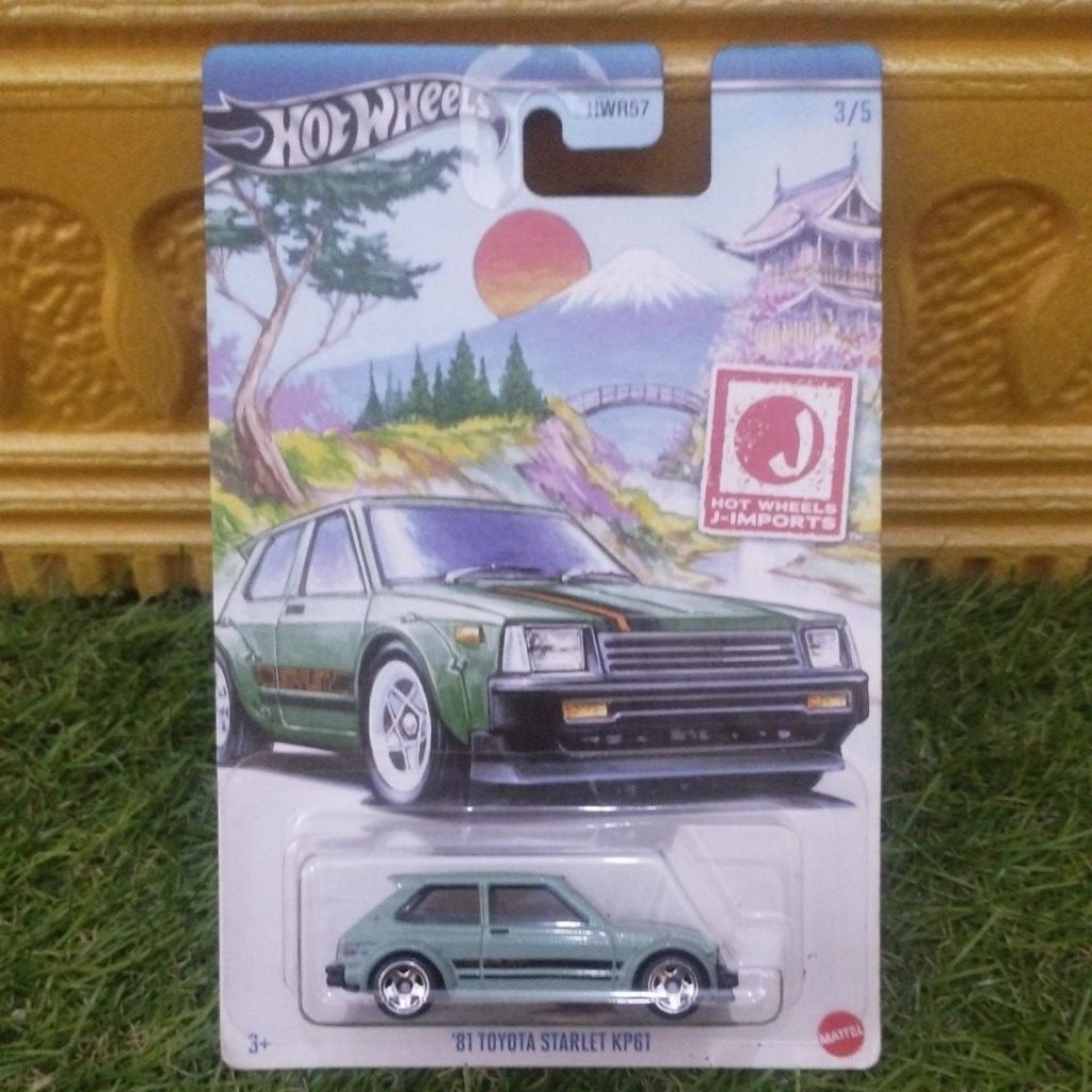 Hot Wheels '81 Toyota Starlet KP61