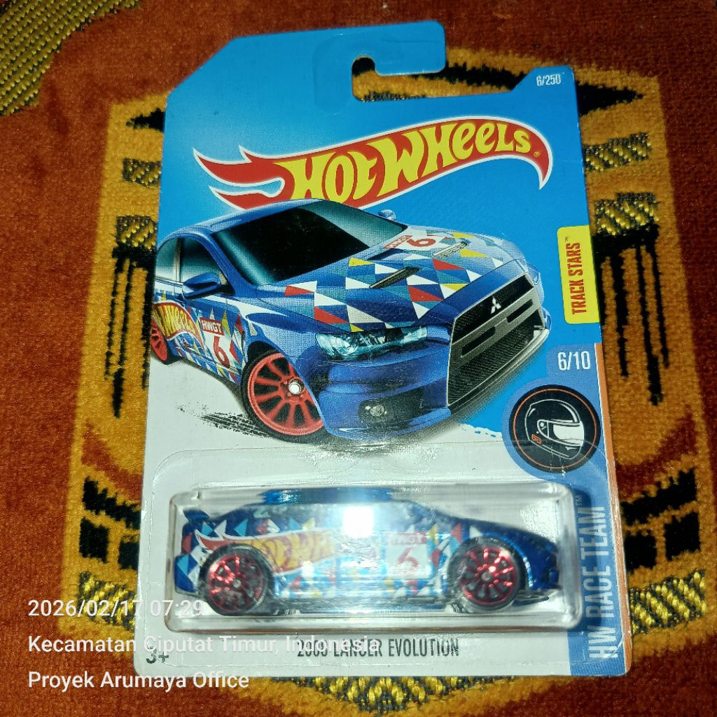 Hotwheels Rare Lancer Evo