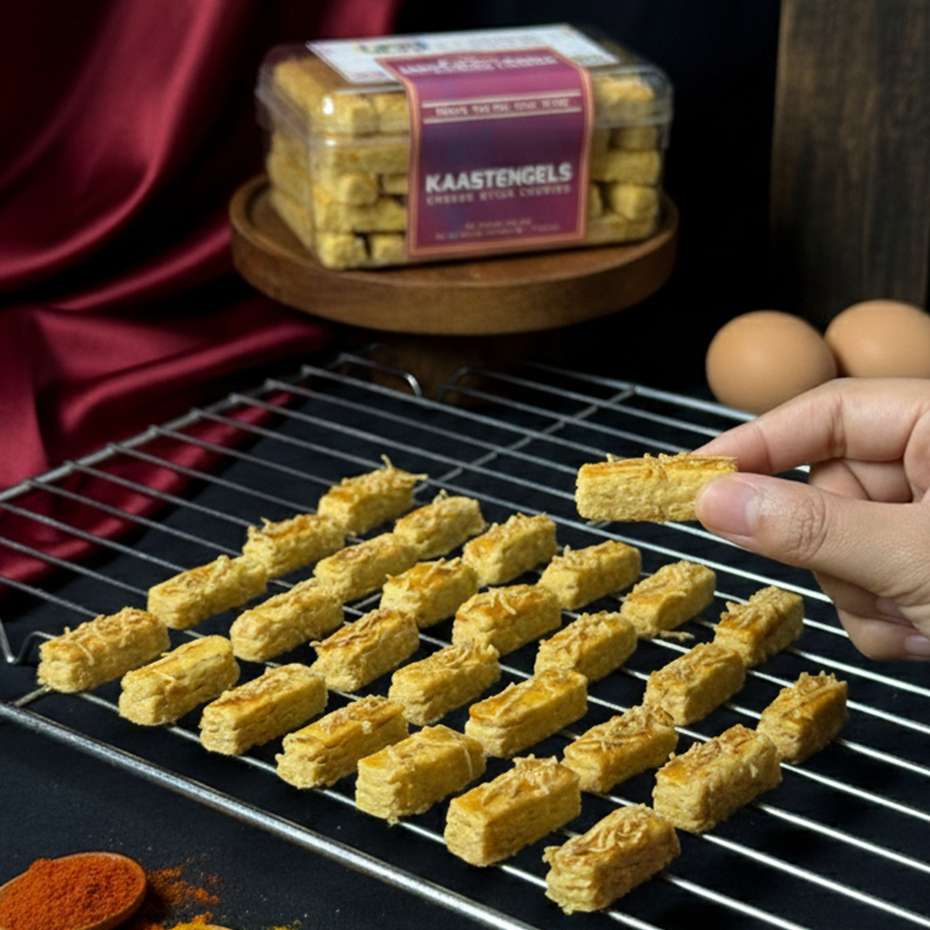 KASTENGEL Triple Cheese Edam Parmesan Cheddar Premium Wisman | Hardtop 350gr & Kemasan Jar 750ml | Spesial Kue Kering Lebaran by RaMaChef
