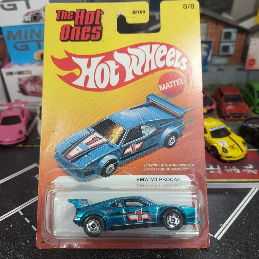 Hot Wheels Hot Ones BMW M1 Procar bubble crack