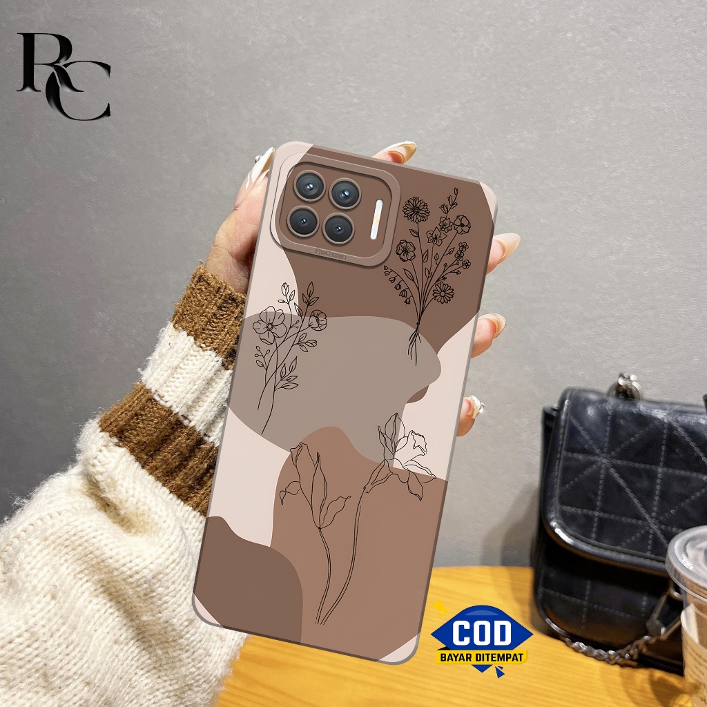 Case Oppo Reno 4F Fashion Motif Pattern Oppo Reno 4F Sofcase Oppo Reno 4F Casing Oppo Reno 4F Kesing