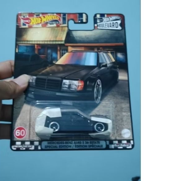 Hotwheels boulevard Mercedes Benz AMG E36 Estate Special Edition Black rare