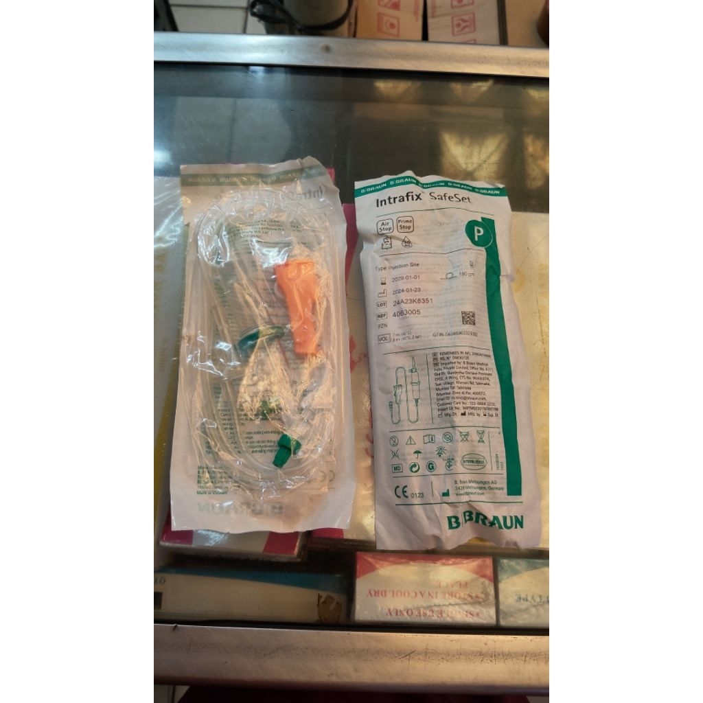 intrafix safe set type P b-braun per pcs