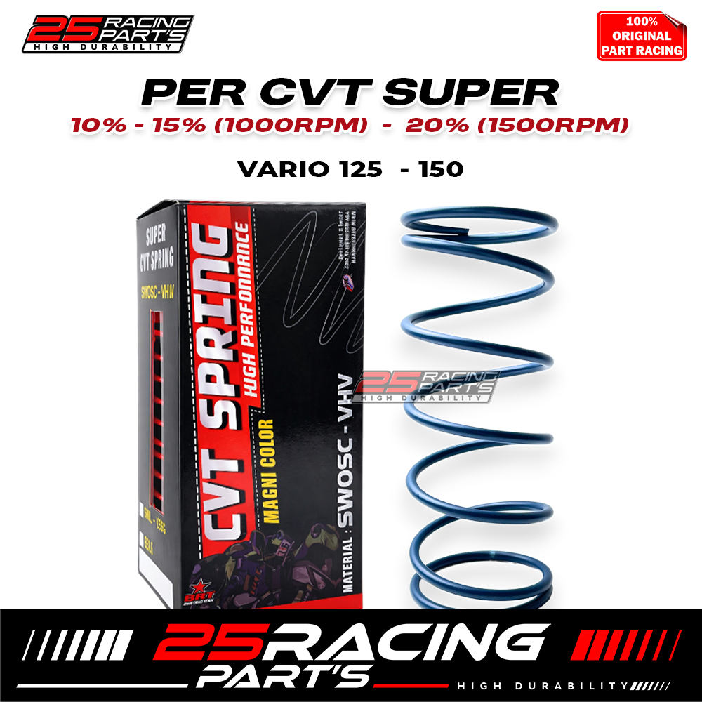 VARIO 125 PER CVT BRT VARIO 150 - 125 PER CVT 10%-15% dan 20% Per CVT Racing BRT