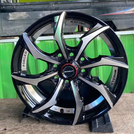 1 Set Velg Vossen R14 H8 ET 38 PCD 100/ 114, 3